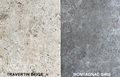 Travertin Beige avec Montagnac gris, pierre naturelle